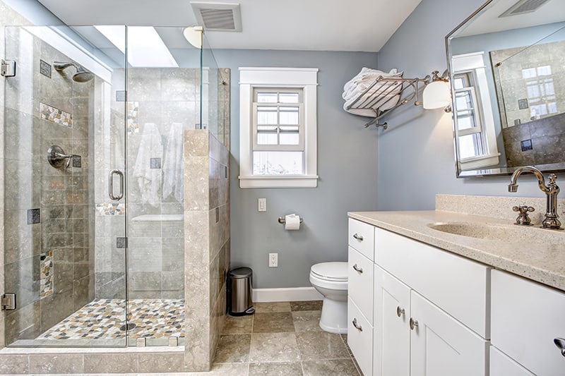 tile-shower-bathroom bathroom remodel